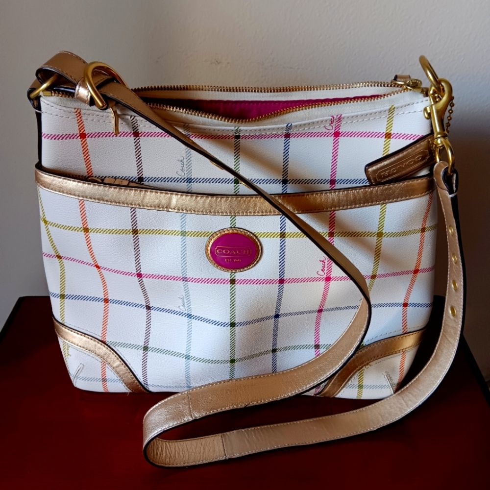 Coach Tattersall File Bag